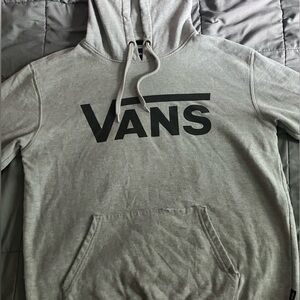 Grey vans hoodie